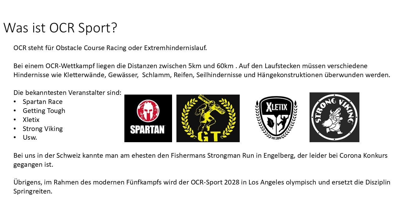 Präsentation Quöllfrisch Swiss OCR