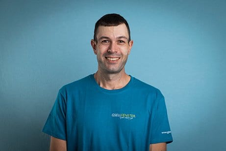 Michael Kott, Montage / Fertigung bei Gsell Fenster